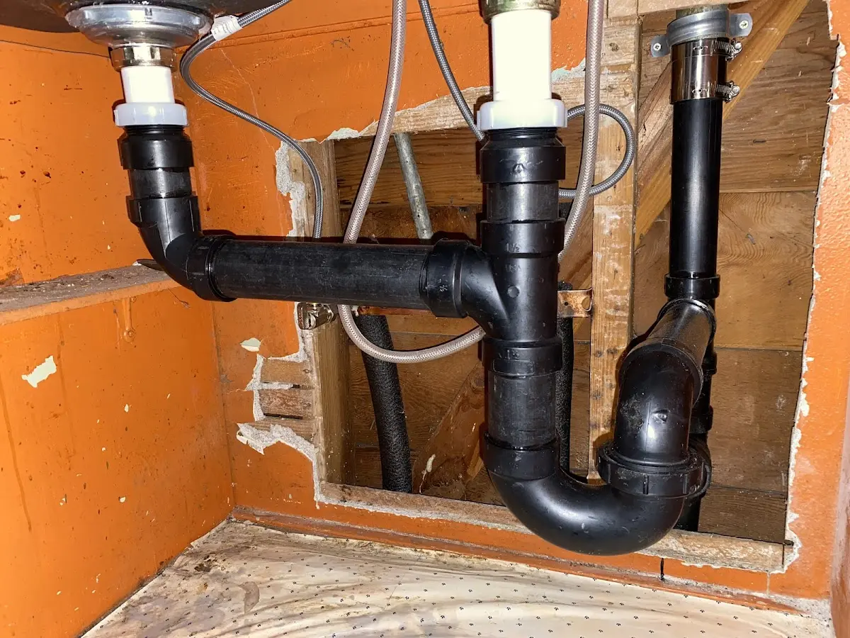 Professional Repiping Services equipment and tools on the job in Wildwood